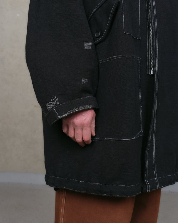 Story Mfg. Bramble Parka - Black Wonky-Wear