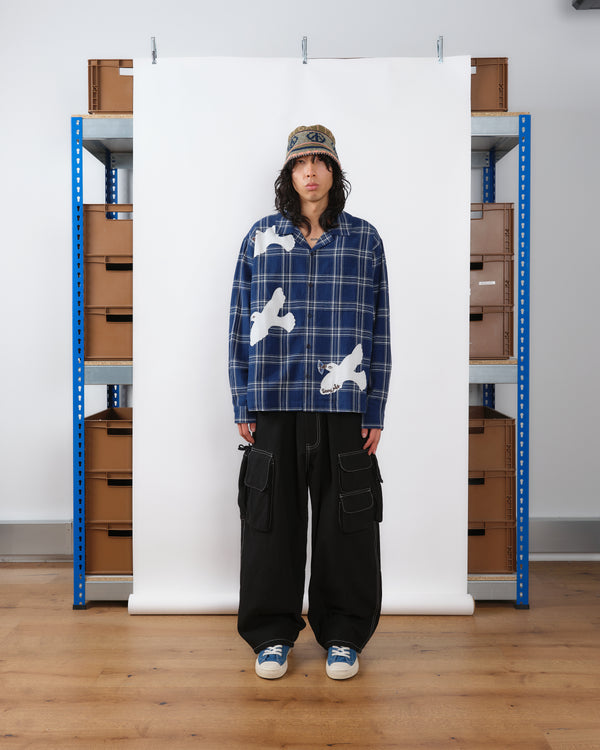 Story Mfg. Brew Hat - Indigo Peace