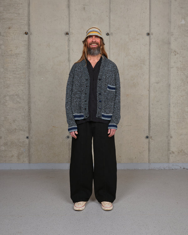 Story Mfg. Bulb Cardigan - Twisted Black