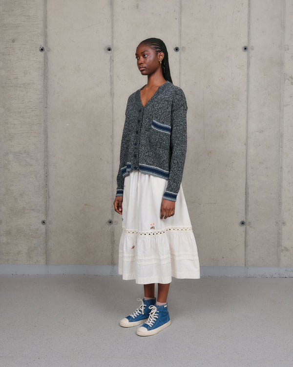 Story Mfg. Bulb Cardigan - Twisted Black