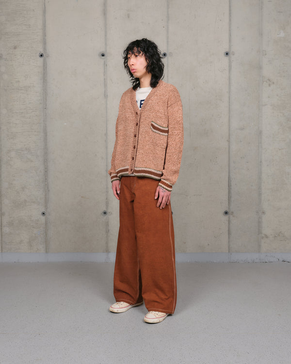 Story Mfg. Bulb Cardigan - Twisted Pink