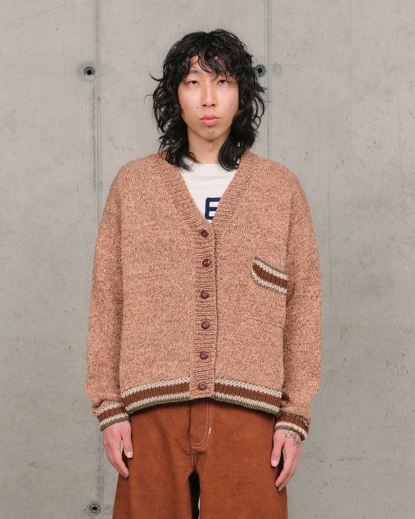 story mfg. Bulb Cardigan - Twisted Pink