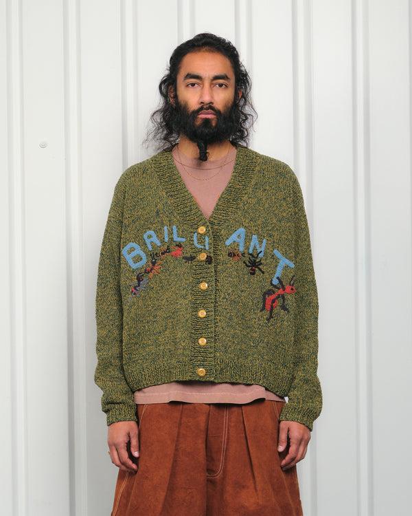 story mfg. Bulb Knit Cardigan - Brill-I-Ant