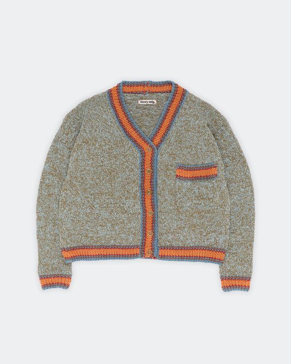 Story Mfg. Bulb Knit Cardigan - Twisted Green