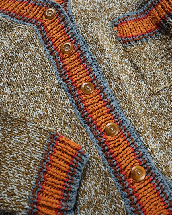 Story Mfg. Bulb Knit Cardigan - Twisted Green