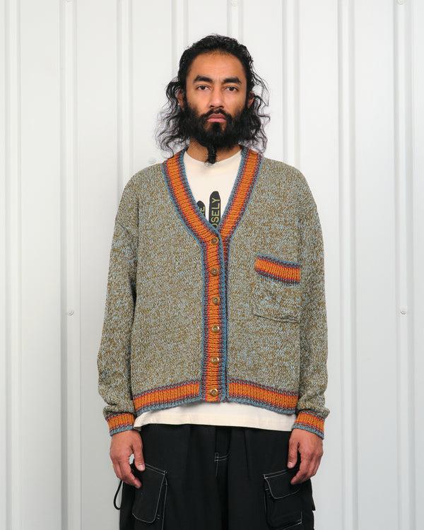story mfg. Bulb Knit Cardigan - Twisted Green