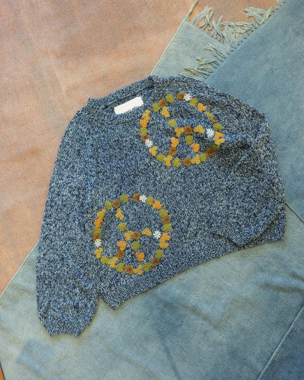Story Mfg. Bulb Knit Jumper - Indigo Peace