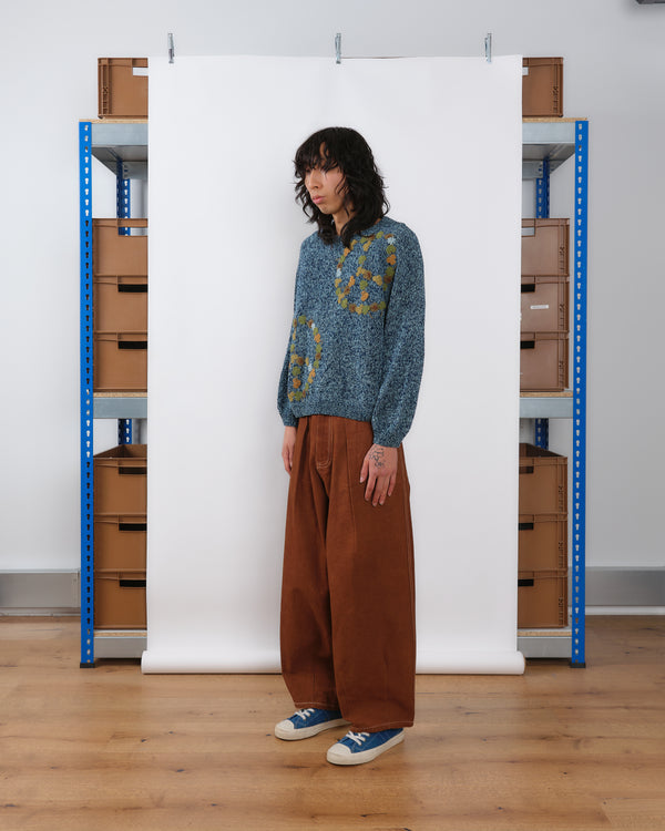 Story Mfg. Bulb Knit Jumper - Indigo Peace