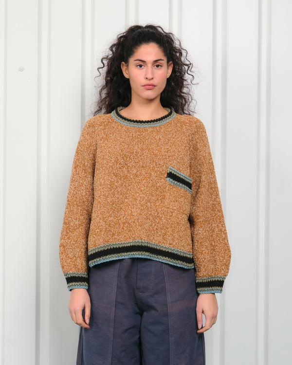 story mfg. Bulb Knit Jumper - Twisted Ochre