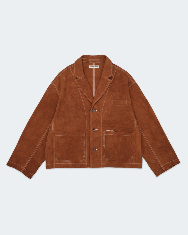 Story Mfg. Cove Jacket - Brown Wonky-Wear