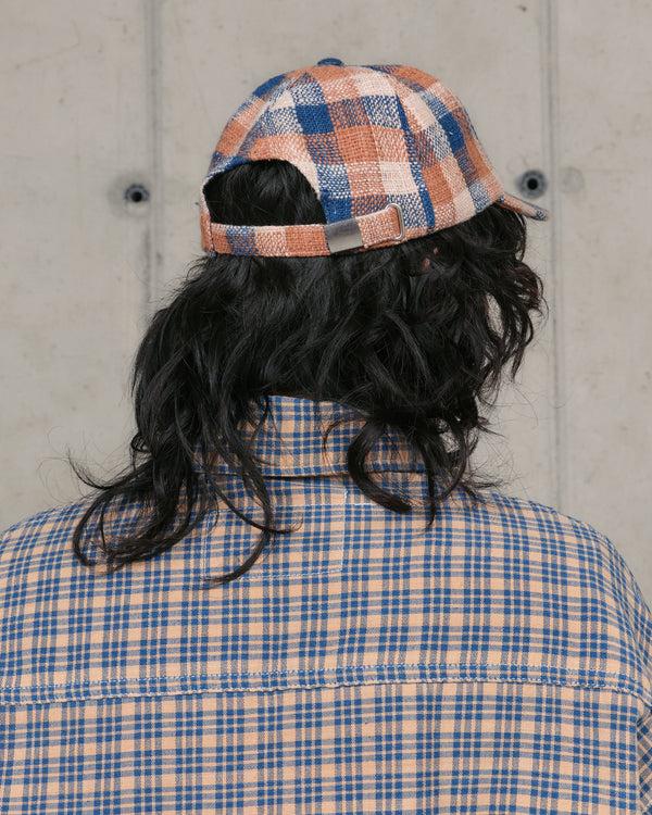 Story Mfg. Custom Baseball Cap - Barn Check Handloom