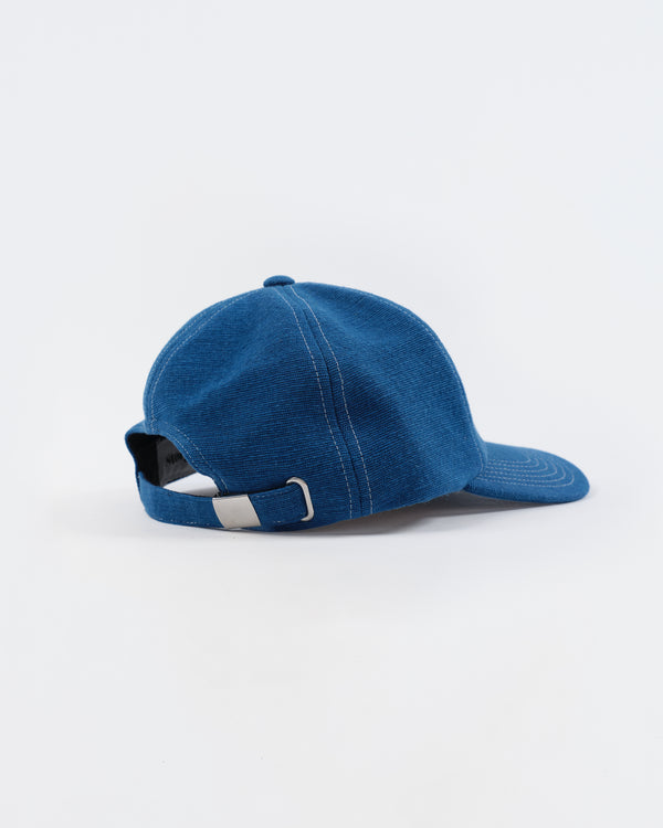 Story Mfg. Custom Baseball Cap - Indigo Handloom