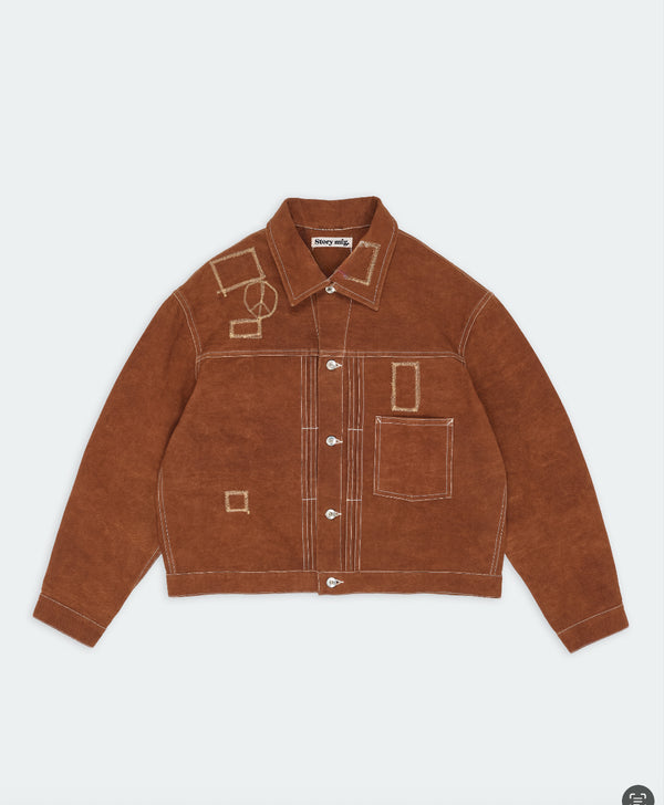 Story Mfg. Ever Jacket - Brown Canvas Repair