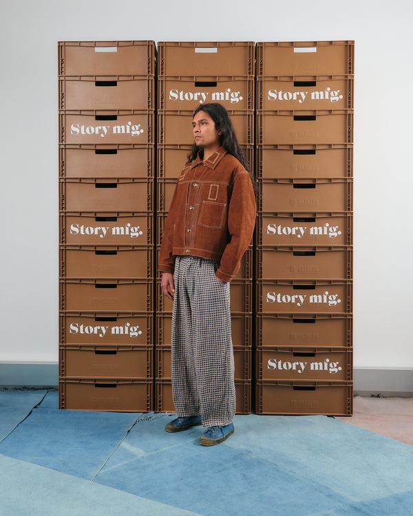 Story Mfg. Ever Jacket - Brown Canvas Repair