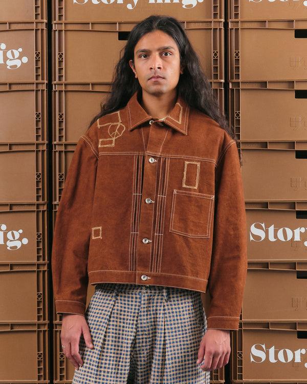 story mfg. Ever Jacket - Brown Canvas Repair