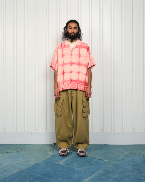 Story Mfg. Forager Pants - Olive Contrast Slub