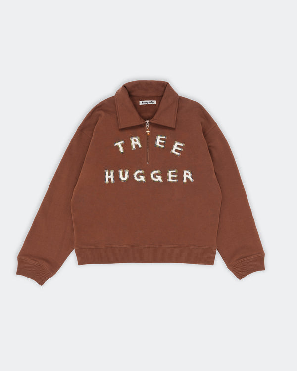 story mfg. Geo Pullover - Brown Tree Hugger