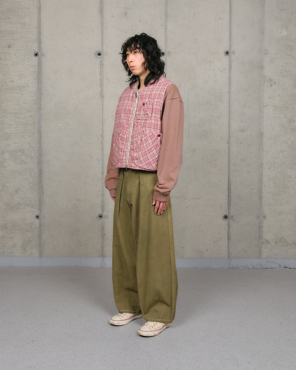 Story Mfg. Girolle Vest - Red Check