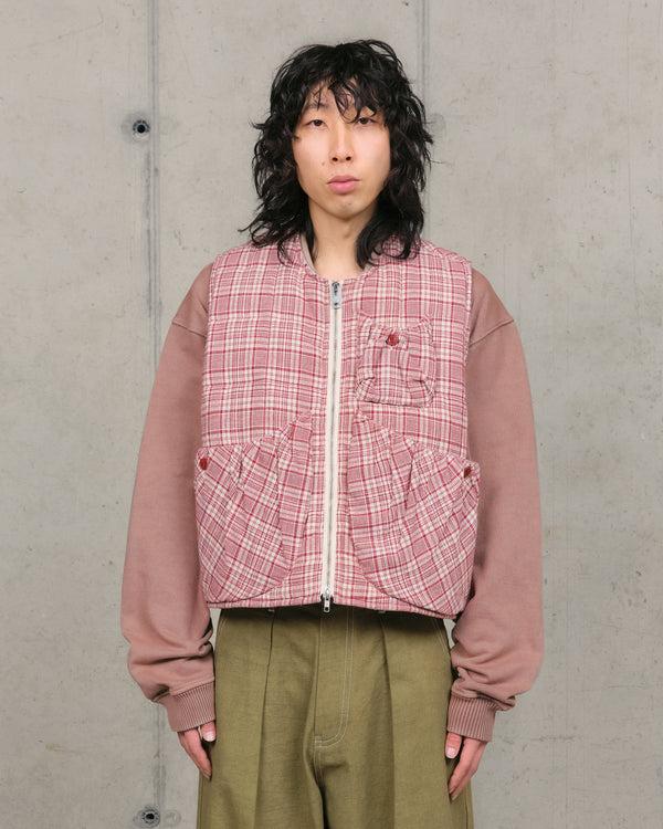 story mfg. Girolle Vest - Red Check