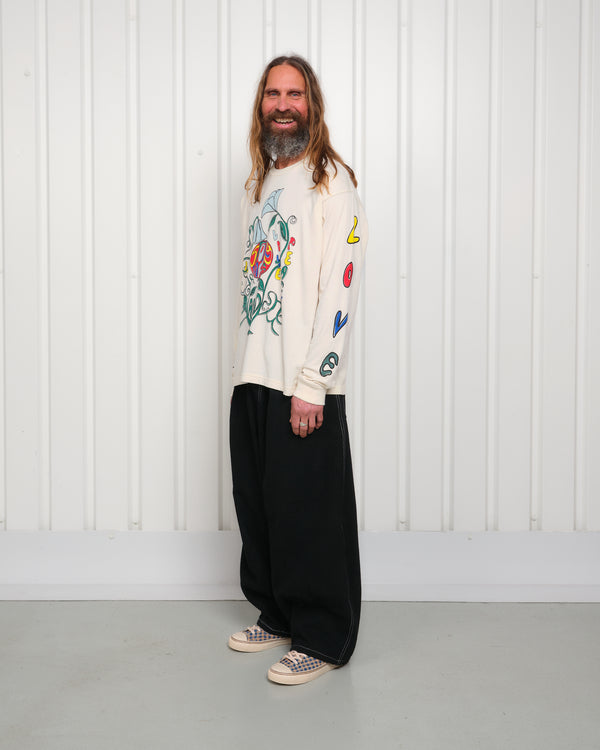 Story Mfg. Grateful Tee LS - Peace Plant