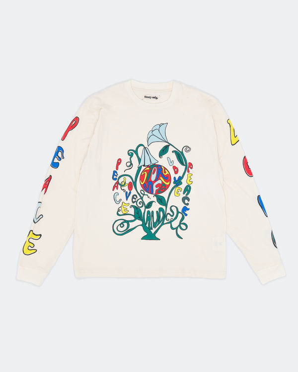 story mfg. Grateful Tee LS - Peace Plant