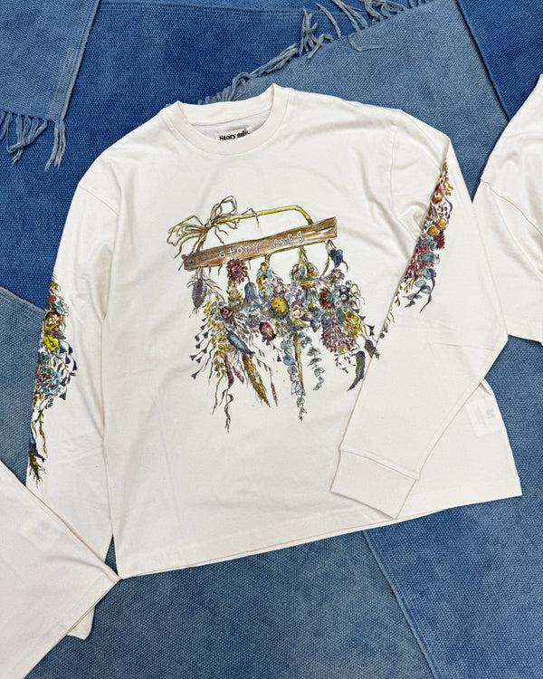 Story Mfg. Grateful Tee LS - Wildflowers