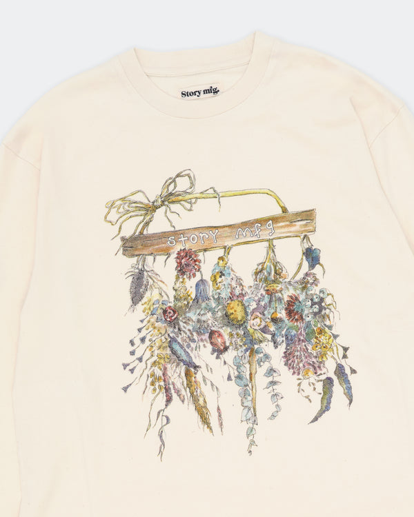 Story Mfg. Grateful Tee LS - Wildflowers