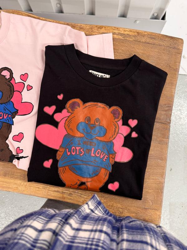 Story Mfg. Grateful Tee SS - Black Lots Of Love