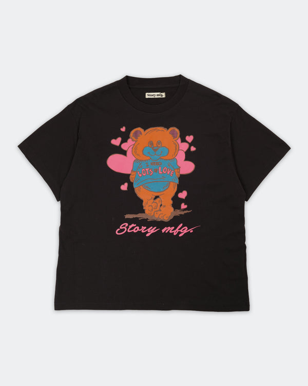 story mfg. Grateful Tee SS - Black Lots Of Love