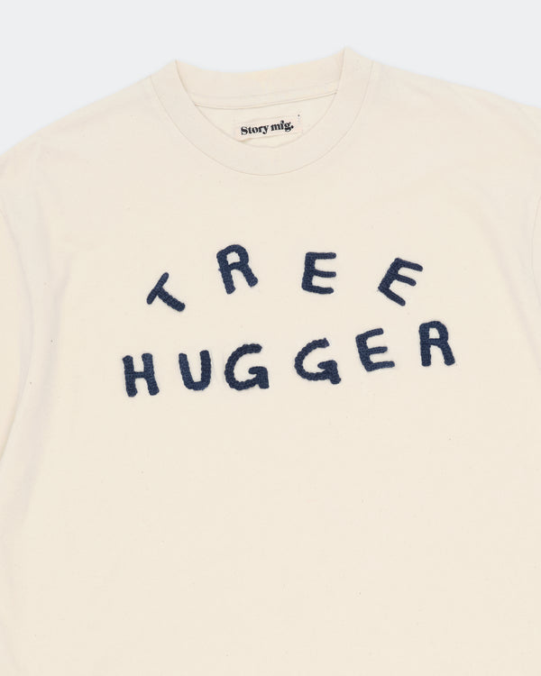 Story Mfg. Grateful Tee SS - Ecru Tree Hugger