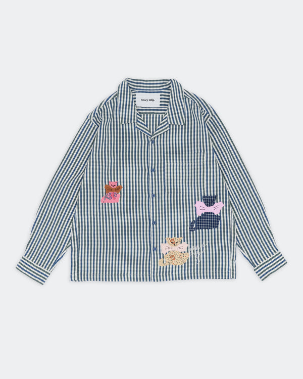 Story Mfg. Greetings Shirt LS - Check Tales