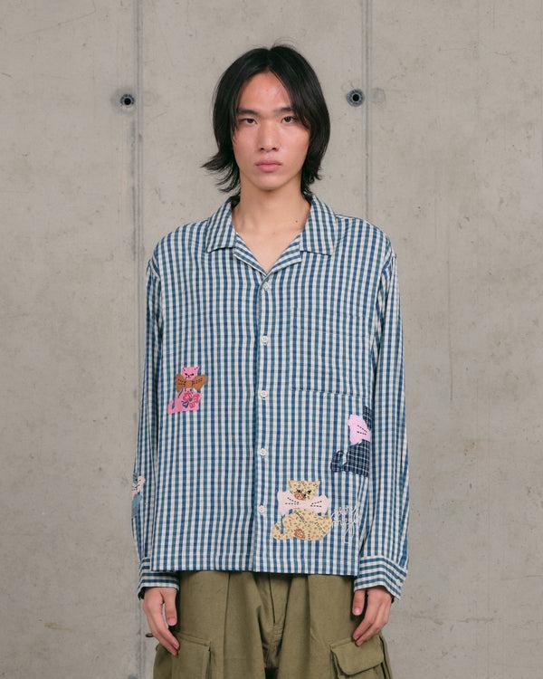 story mfg. Greetings Shirt LS - Check Tales