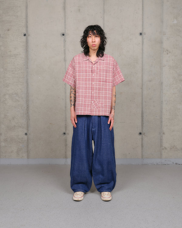 Story Mfg. Greetings Shirt SS - Red Check Picnic