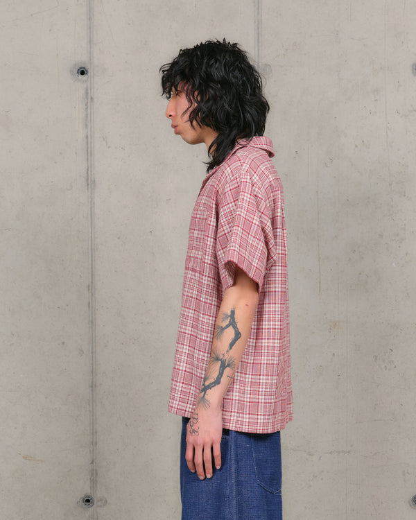 Story Mfg. Greetings Shirt SS - Red Check Picnic