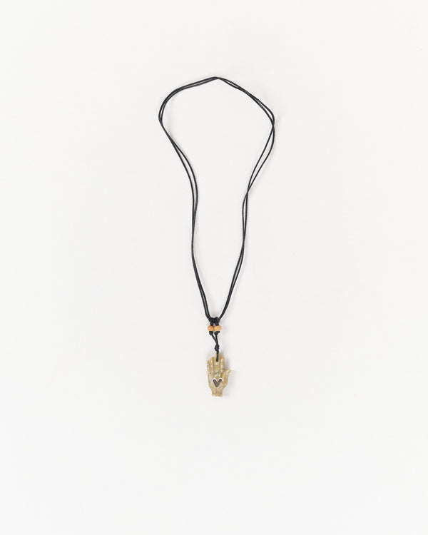 story mfg. Hand Carved Necklace - Generosity Hand