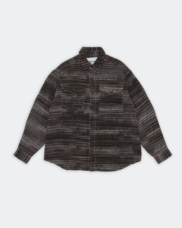 Story Mfg. Harvest Shirt - Grey Handloom