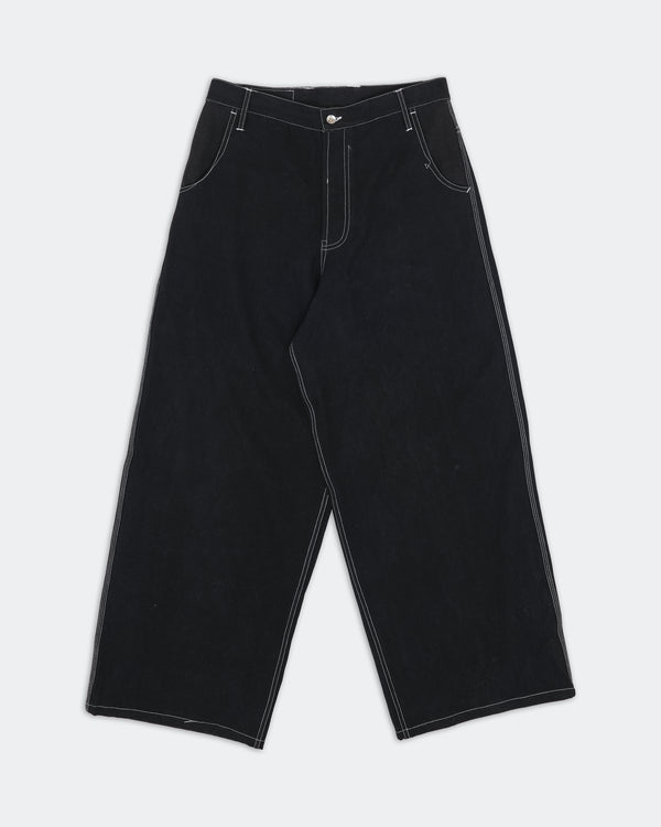 Story Mfg. Home Pants - Black Wonky-Wear