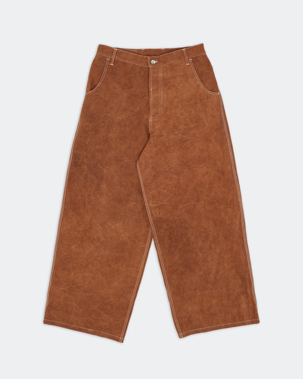 Story Mfg. Home Pants - Brown Wonky-Wear