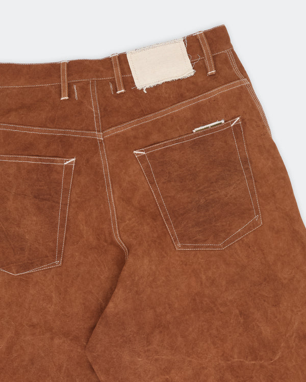 Story Mfg. Home Pants - Brown Wonky-Wear