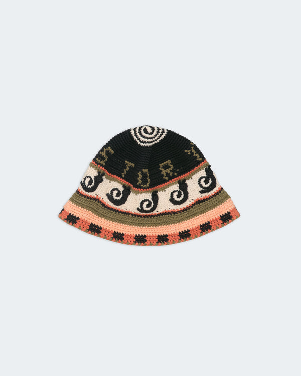 story mfg. Kids Brew Hat - Olive Snail