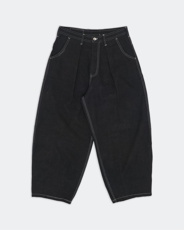 Story Mfg. Lush Pants - Black Wonky-Wear