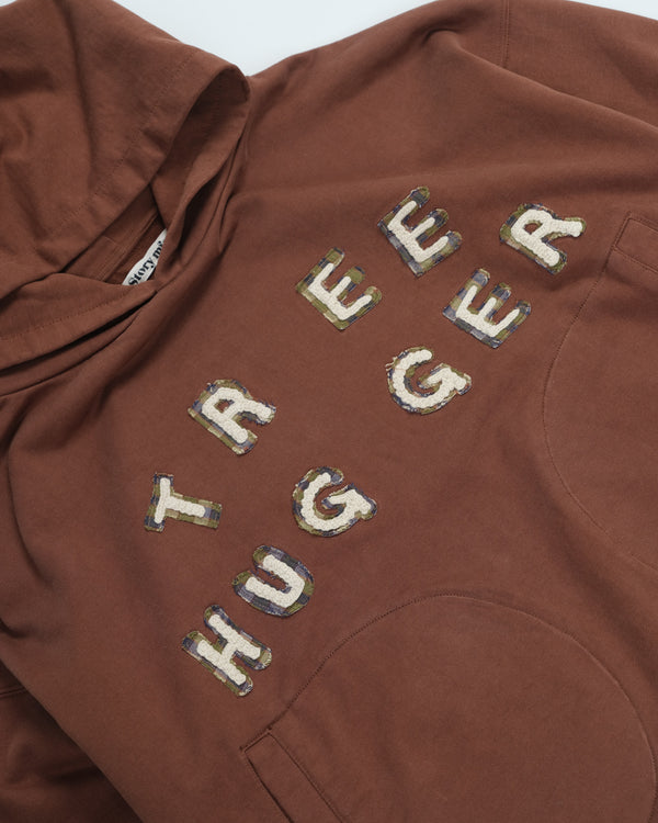 Story Mfg. Mitten Hoodie - Brown Tree Hugger