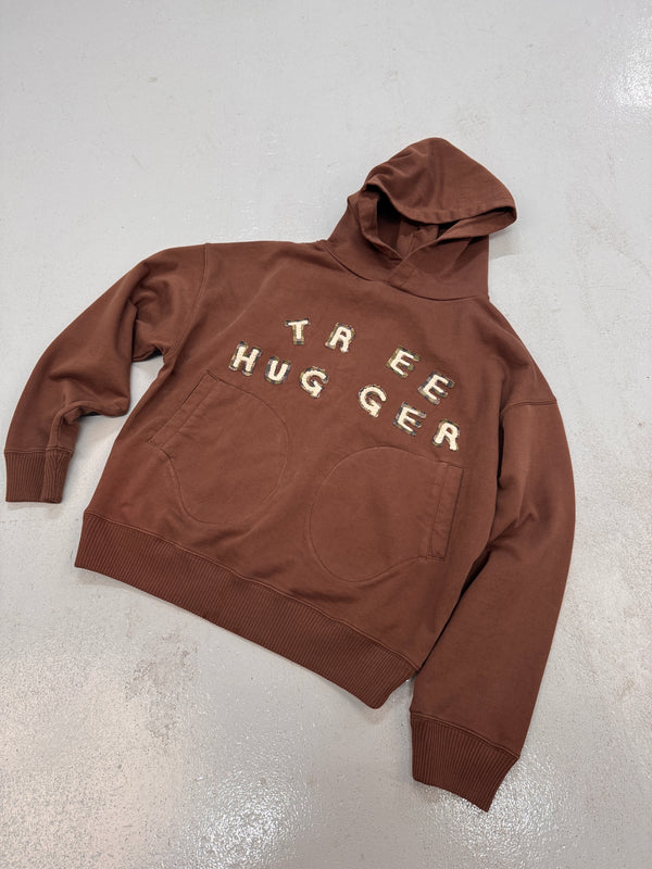 Story Mfg. Mitten Hoodie - Brown Tree Hugger