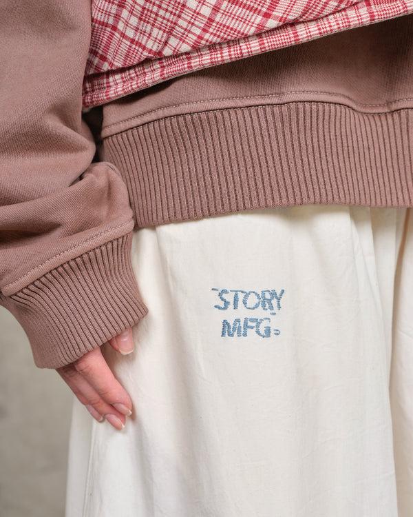 Story Mfg. Nutmeg Skirt - Interrupted Embroidery