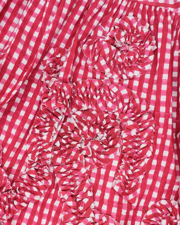 Story Mfg. Orbit Skirt - Red Fossil