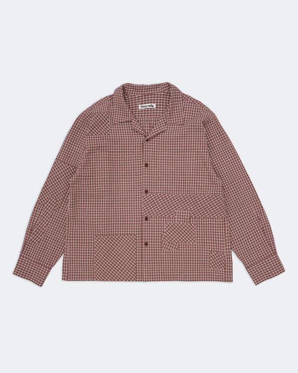 Story Mfg. PA Shirt LS - Brown Check