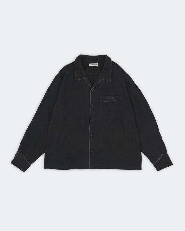 Story Mfg. PJ Shirt - Black Tencel