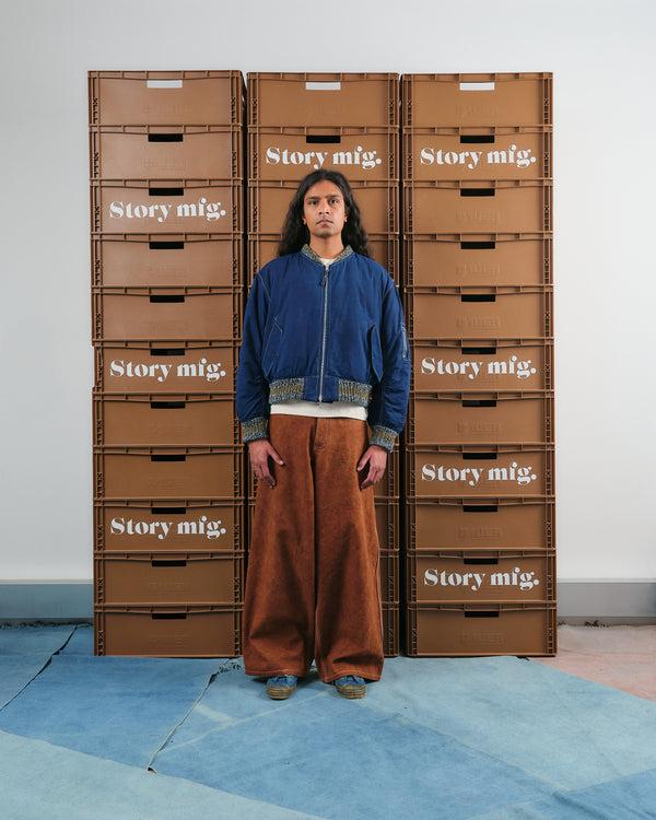 Story Mfg. Seed Bomber - Indigo Wonky-Wear