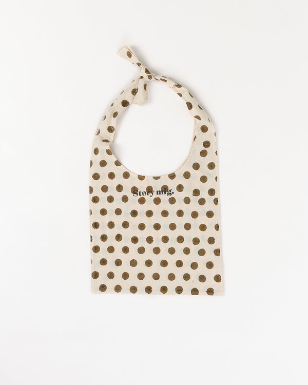story mfg. Shop Tote - Olive Dot