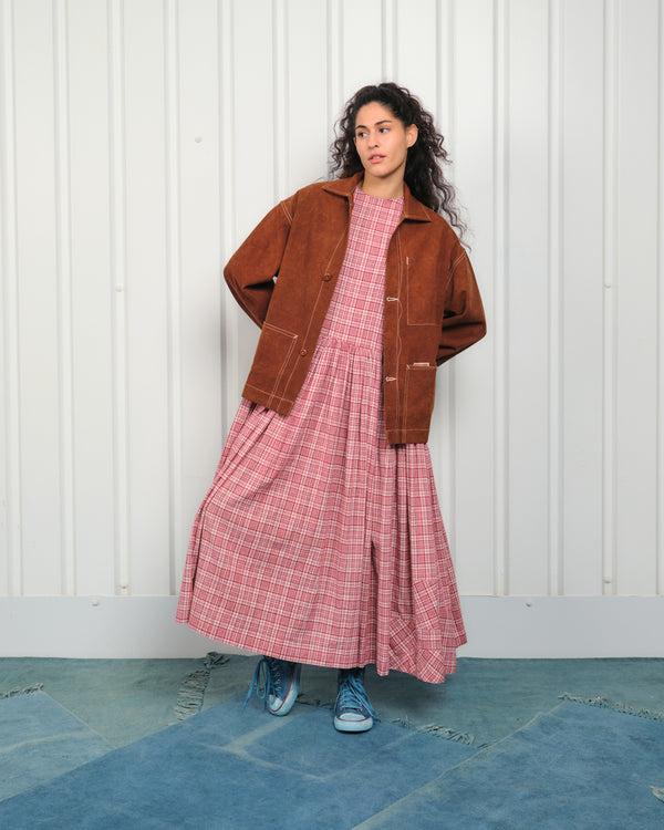 Story Mfg. Short On Time Jacket - Brown Wonky-Wear